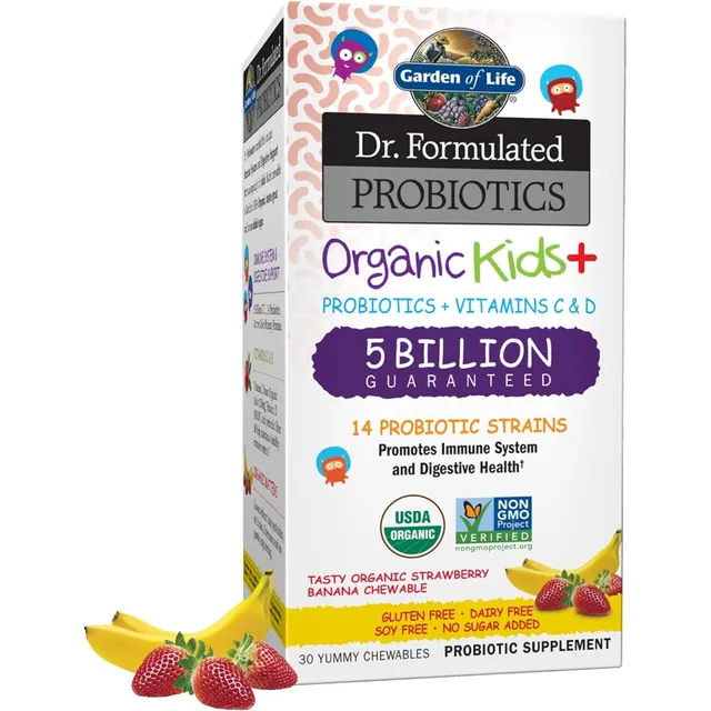 Garden Of Life Probióticos Organic Kids Enzimas