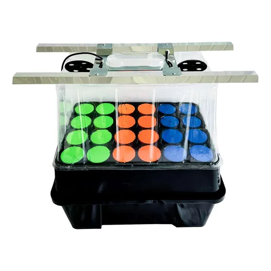 Máquina Clonadora De 24 Sitios Sistema Hidropónico Ae...