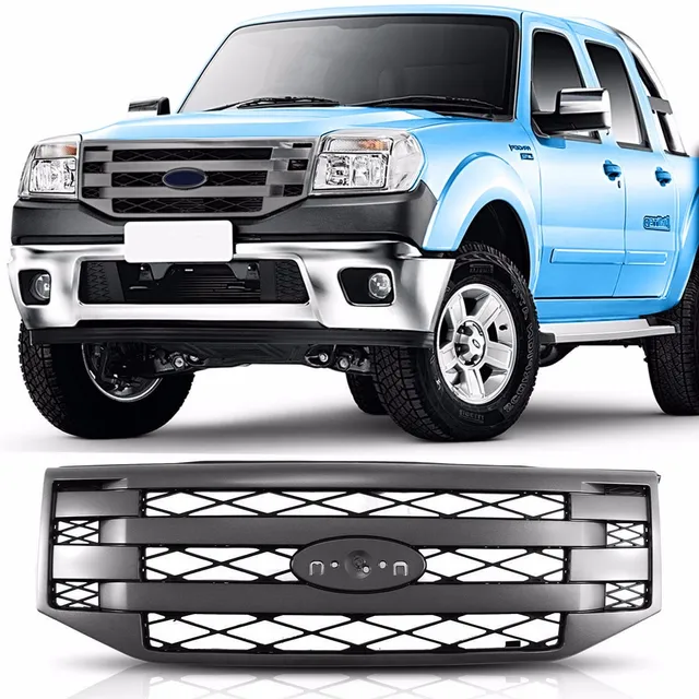 Careta Rejilla Ford Ranger 2010 / 2011 / 2012 Gris Argentina