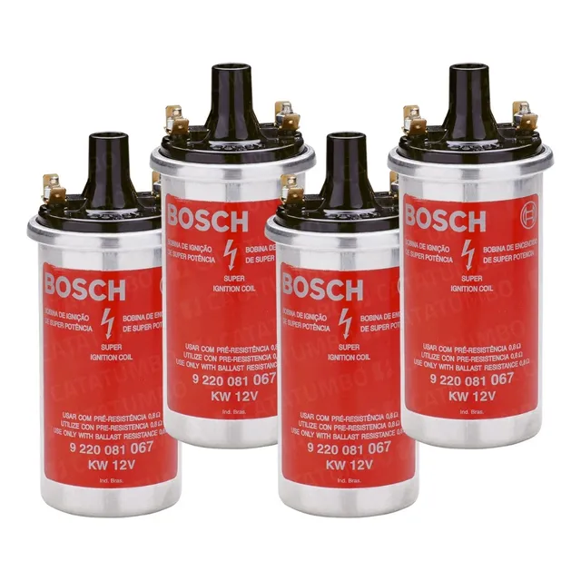 Kit 4 Bobinas Encendido Electronico Universales Bosch