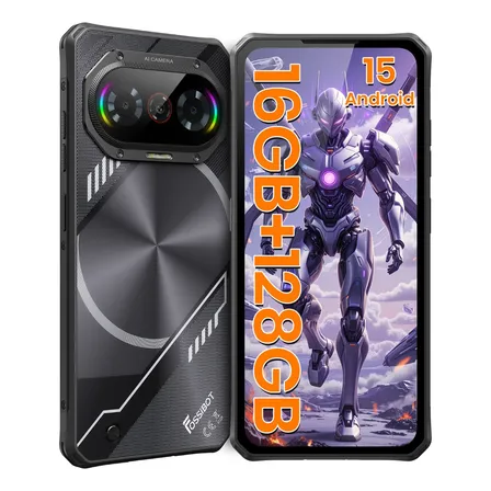 Fossibot F114 Dual Sim 128 Gb Rom Negro 12 Gb Ram Ultrafino