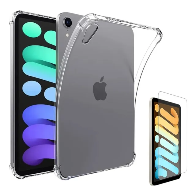 Forro Antigolpes + Vidrio Templado Tablet iPad Mini 2024