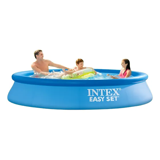 Piscina Semi Inflable Intex 305x61cm 3077lts Familiar Niños