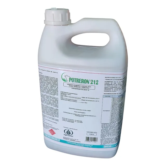Potreron 212 Herbicida De Uso Agricola X 4 Litros