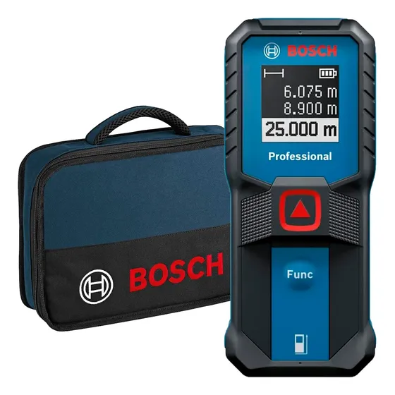 Trena A Laser 25m Glm 25-23 Bosch Com Bolsa Transporte
