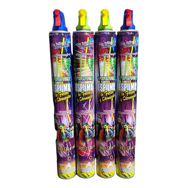 Espuma De Carnaval Grande 800ml Mayor/detal Somos Tienda