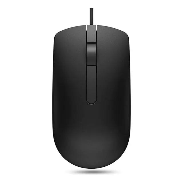 Mouse Dell Ms116 Alambrico 1000 Dpi Negro