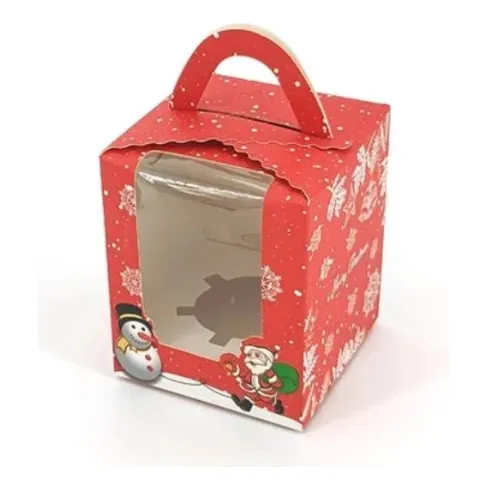 Recuerdo Cajas Individual Para Cupcakes, Ponquesitos. 12 Und
