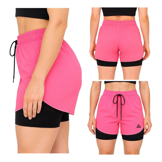 Nuevas Pantalonetas Originales Deportivas Con Lycra Dama