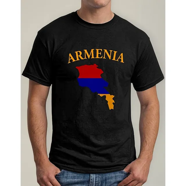 Armenia.mapa. Remera Algodón Premium. Habibis