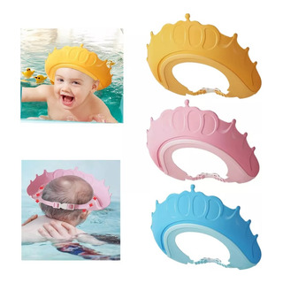 Gorro De Ducha Ajustable Para Proteger Ojos Oídos Del Bebé Gorro De Ducha Ajustable Para Proteger Ojos Oídos Del Bebé