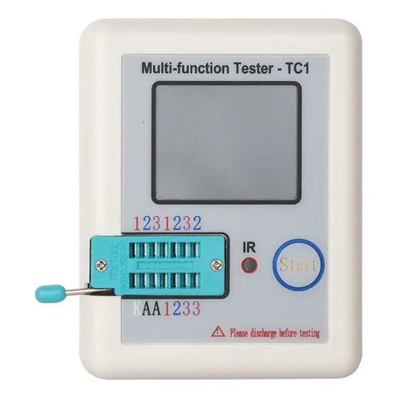 Testador De Transistor Multifuncional Com Display Colorido,