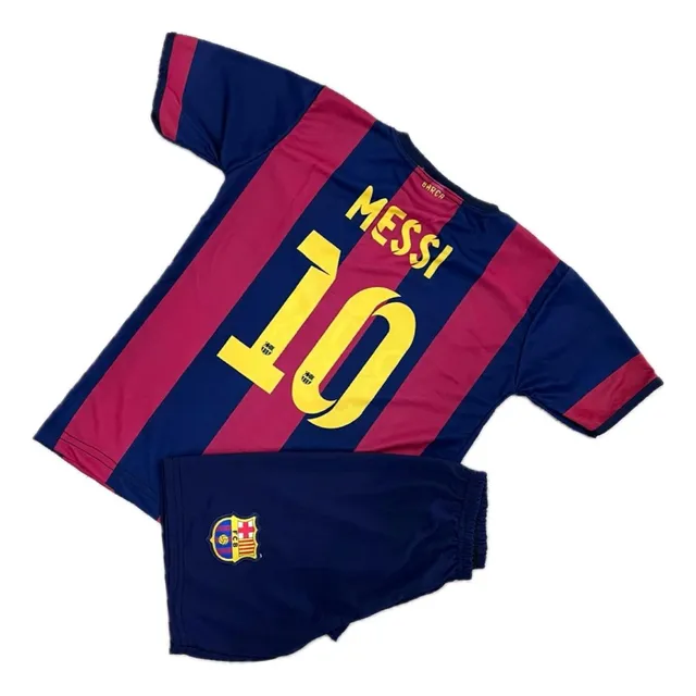 Kit Conjunto Infantil Futebol Retro Camisa E Short