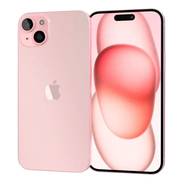 Apple Iphone 15 512gb Rosa Reacondicionado Estética De 9 Batería De 80-90% Celular Grado A Esim Rosa