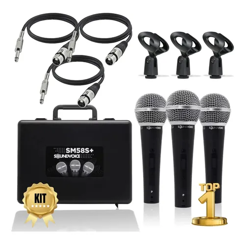 Capsula Microfone Sm-58 Rpw112 - Shure Cor Preto | Parcelamento
