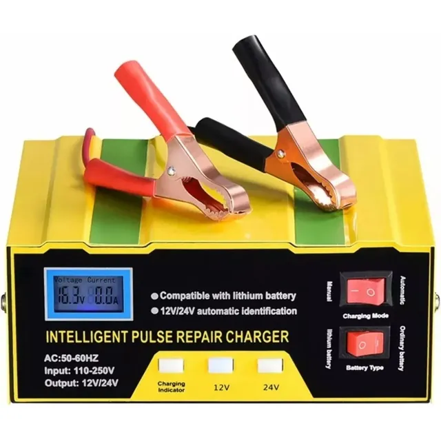 Cargador Baterías, Motos, Carros, 12v Y 24v 