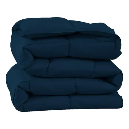 Edredom Ecopluma Queen 240 X 260 Marinho Camesa