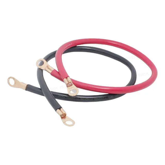 Cable Para Puntear Bateria (rojo+negro) 1 Metro (m25)