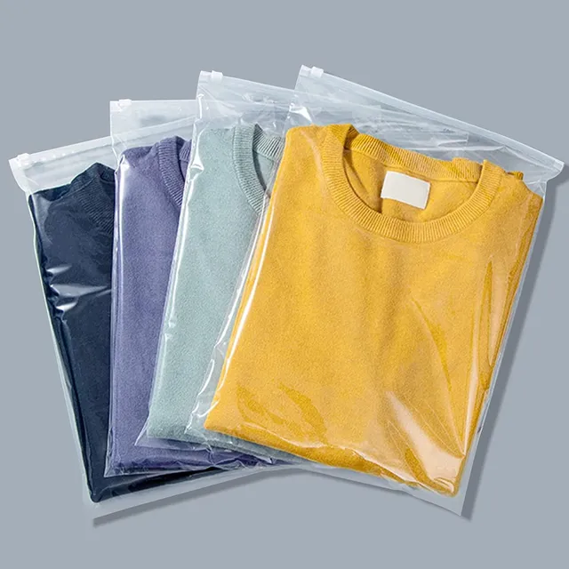 Bolsas Transparentes Cierre Resellables Ropa, 3 Mm De G...