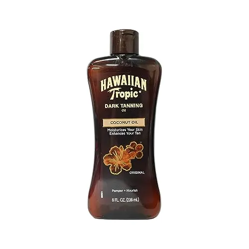 Hawaiian Trópico Oscuro Bronceado Aceite Original 8 K8cwr