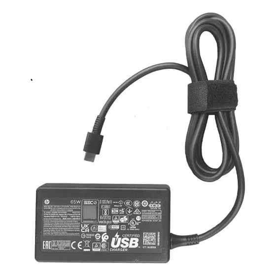 Cargador Hp Original 65w Usb Tipo C