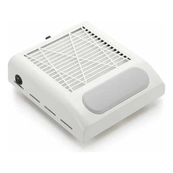 Aspiradora Extractora De Polvo Uñas Bq-858-8 Blanco Y Negro