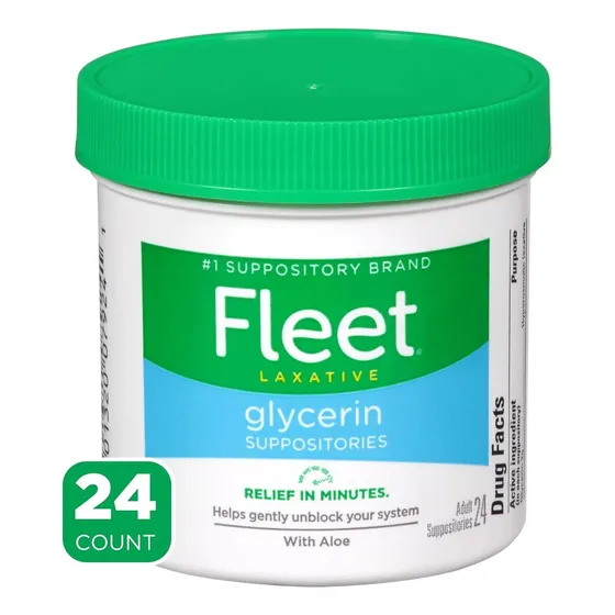 Laxante Supositorio Fleet Glicerina Glycerin Numero 1 Usa