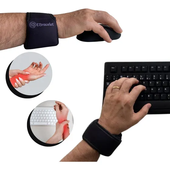 Pc Apoio Para Mouse E Teclado Ergonômico Keyboard Tendinite