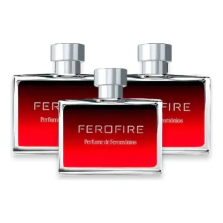 3 Ferofire 50ml By Atracione Perfume Masculino