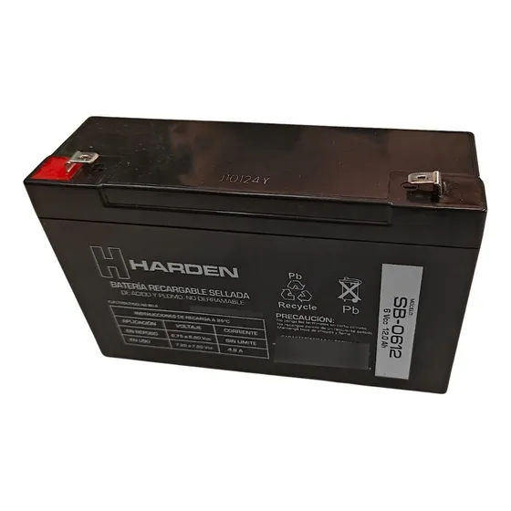 Bateria Pila Harden 6v 12ah, Carrito, Ups