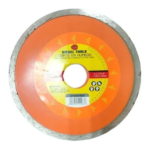 Disco Diamante  Continuo 7pulgadas  - 2 Discos Diesel Tools
