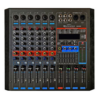 Mezcladora Amplificada Markimton 6 Canales 2*380w 99 Efectos Mezcladora Amplificada Markimton 6 Canales 2*380w 99 Efectos