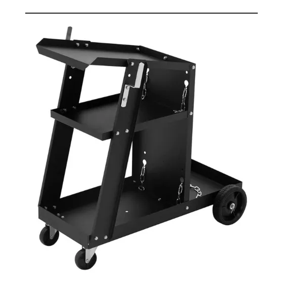 Carro C/ Ruedas Para Equipo De Soldar Mig Tig Industrial - Y