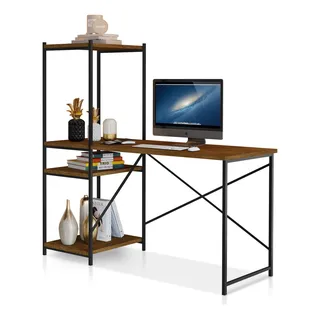 Mesa Industrial Para Computador E Notebook Estudo E Trabalho Cor Preto Mesa Industrial Para Computador E Notebook Estudo E Trabalho Cor Preto