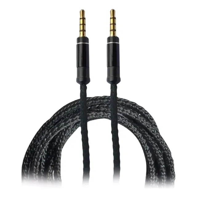Cable Auxiliar Plug 3.5 Mm Audio 1 Mt