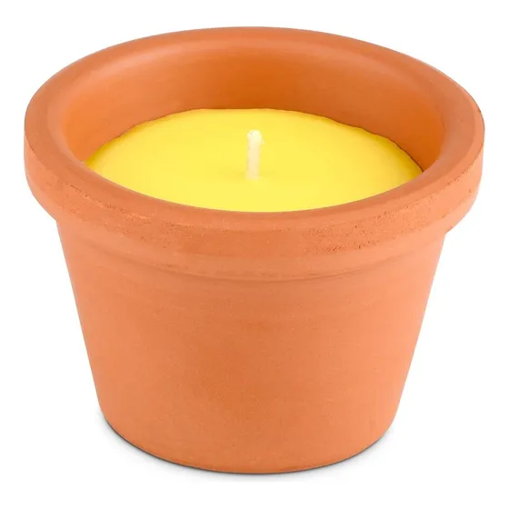 Vela De Jardín U Hogar Con Citronella Espanta Mosquitos 