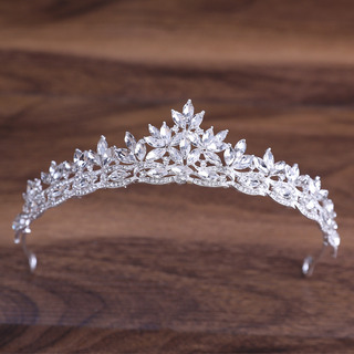Accesorios Para El Cabello Crystal Bridal Crown Para Mujer Accesorios Para El Cabello Crystal Bridal Crown Para Mujer