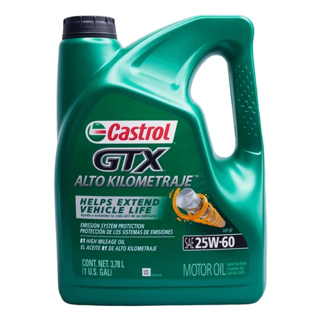 Castrol Gtx High Mileage 25w60 Galon