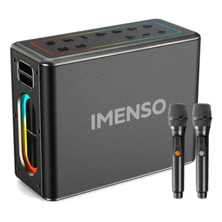 Caixa De Som PortĂĄtil Bluetooth Imenso X32 120w Ipx4 C/ 2mic Cor Preto Caixa De Som PortĂĄtil Bluetooth Imenso X32 120w Ipx4 C/ 2mic Cor Preto
