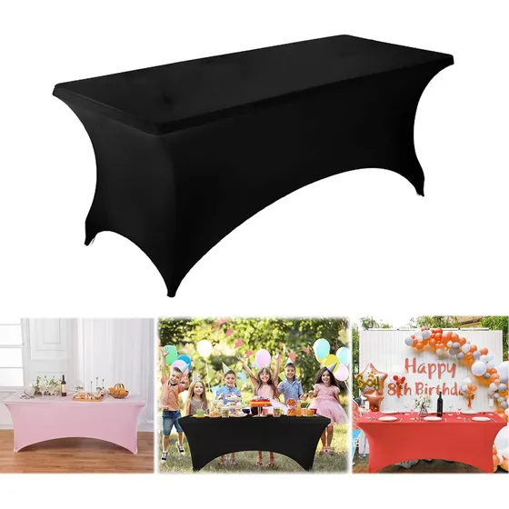 Funda Cubre Camilla Lashista Spandex Para Mesa P/fiesta