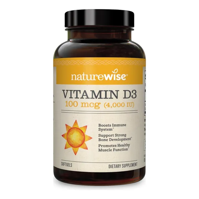 Vitamina D3 4000 Iu Naturewise 30 Softgel