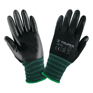 Guantes Nylon Recubiertos De Nitrilo, Mediano, Truper Guantes Nylon Recubiertos De Nitrilo, Mediano, Truper