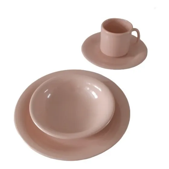 Vajilla Tupperware Para 4 Personas, En Melamina