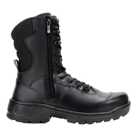 Coturno Bota Rossi Sniper Dois Zipers Couro 8100