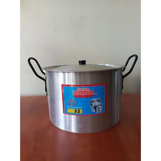 Olla Sopera Disalum En Aluminio 32.cm