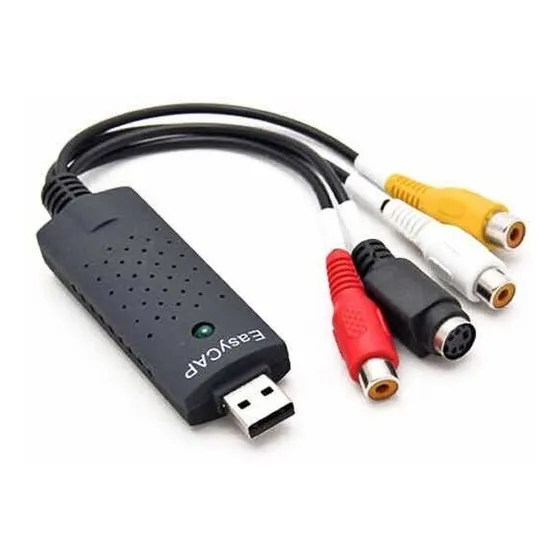 Capturadora De Vídeo Y Audio Easycap Usb2.0 Para Pc Rca