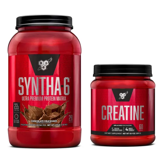 Combo Bsn Syntha 6 2.91 Lb Ultra Premium Protein + Creatina
