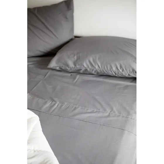 Juego De Sábanas Tu Blanco Grand 2 Plazas Full + Fundas