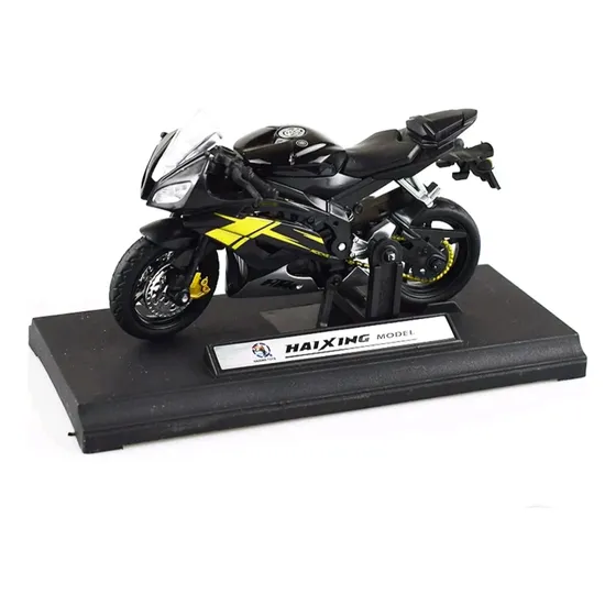 Moto Yamaha R6 Modelo De Aleación 1:18