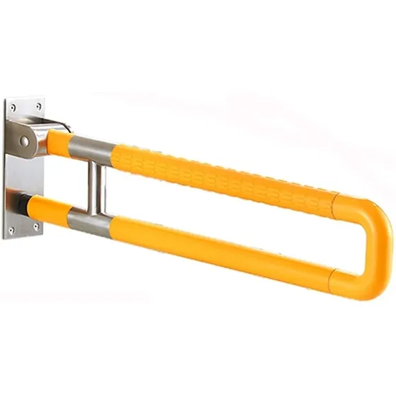 Rvlaugoaa Mango Baño Toallero Manija Pasamano Acero Amarillo